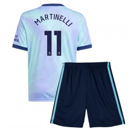 Arsenal Gabriel Martinelli #11 3rd Trikot 2024-25 Kurzarm (+ kurze hosen)